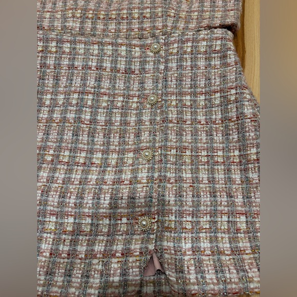 House of Harlow 1960 Pixie Dust Tweed Mini Skirt Set - Picture 4 of 8
